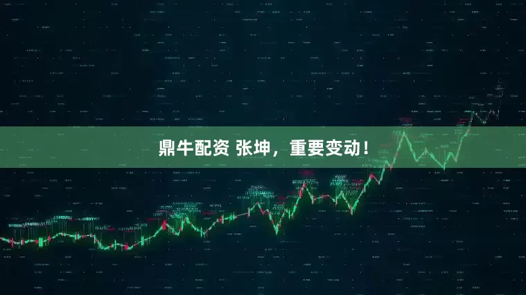 鼎牛配资 张坤，重要变动！